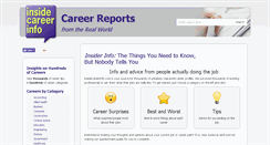 Desktop Screenshot of insidecareerinfo.com