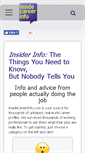 Mobile Screenshot of insidecareerinfo.com